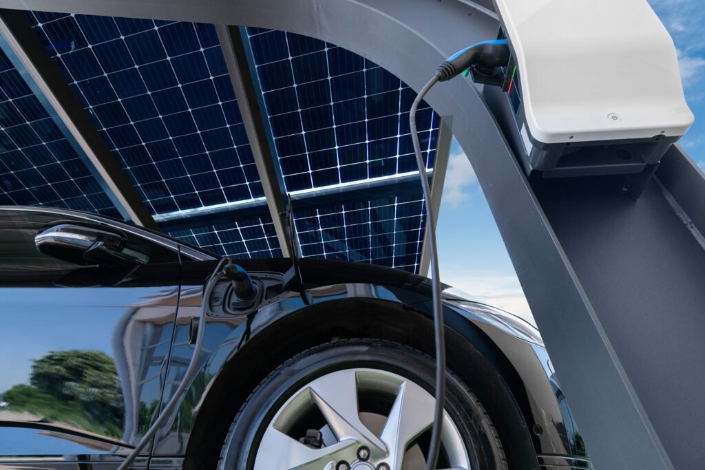 Solar EVs Charging Station