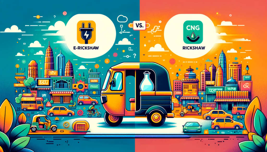 Profit Margin Analysis: E-Rickshaws vs. CNG Rickshaws in India