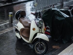 electric moped scooter