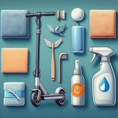 List of Essential Electric Scooter Cleaning Supplies