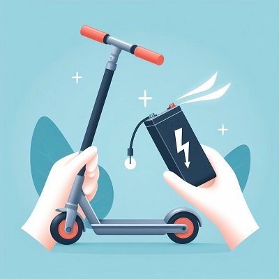 electric scooter Step-by-Step Cleaning Process